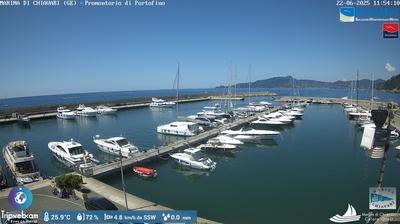 immagine della webcam nei dintorni di Bedonia: webcam Chiavari