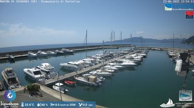 immagine della webcam nei dintorni di Portofino Vetta: webcam Chiavari
