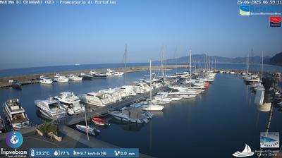 immagine della webcam nei dintorni di Semorile: webcam Chiavari