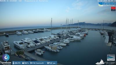 immagine della webcam nei dintorni di Cicagna: webcam Chiavari