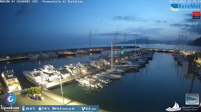 immagine della webcam nei dintorni di Camogli: webcam Chiavari