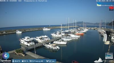 immagine della webcam nei dintorni di Cicagna: webcam Chiavari
