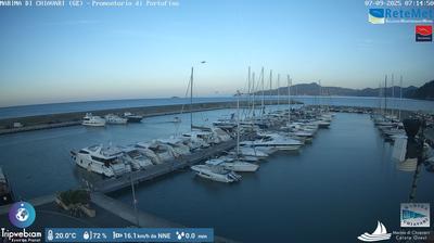 immagine della webcam nei dintorni di Camogli: webcam Chiavari
