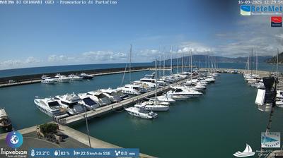 immagine della webcam nei dintorni di Santa Margherita Ligure: webcam Chiavari