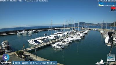 immagine della webcam nei dintorni di Tribogna: webcam Chiavari
