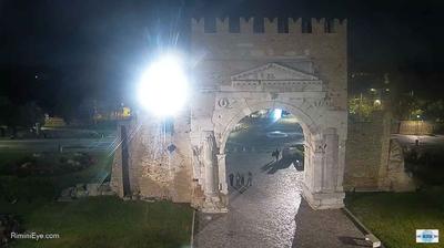 immagine della webcam nei dintorni di Macerata Feltria: webcam Rimini Miramare