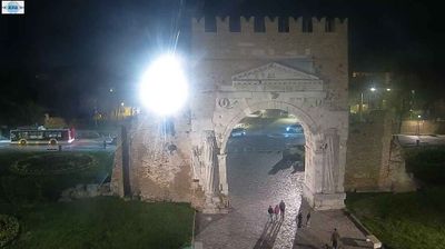 immagine della webcam nei dintorni di Montecalvo in Foglia: webcam Rimini