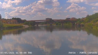 immagine della webcam nei dintorni di Dorno: webcam Pavia