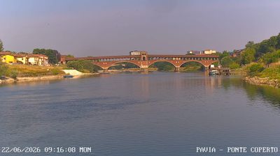 immagine della webcam nei dintorni di Dorno: webcam Pavia