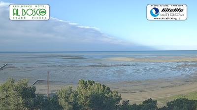 immagine della webcam nei dintorni di Monfalcone: webcam Grado Pineta