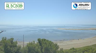 immagine della webcam nei dintorni di San rocco: webcam Grado Pineta