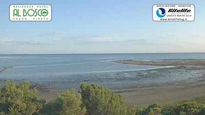 immagine della webcam nei dintorni di Lignano Pineta: webcam Grado
