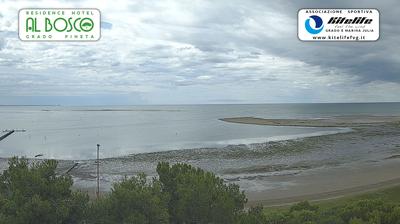 immagine della webcam nei dintorni di Grado: webcam Grado Pineta