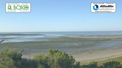 immagine della webcam nei dintorni di Monfalcone: webcam Grado Pineta
