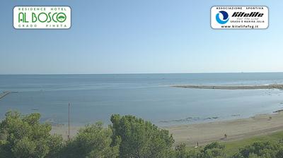 immagine della webcam nei dintorni di Trieste: webcam Grado Pineta