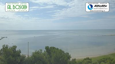 immagine della webcam nei dintorni di Duino-Aurisina: webcam Grado Pineta
