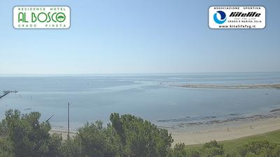 immagine della webcam nei dintorni di Trieste: webcam Grado Pineta