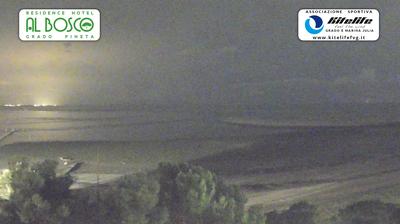 immagine della webcam nei dintorni di Grado Pineta: webcam Grado