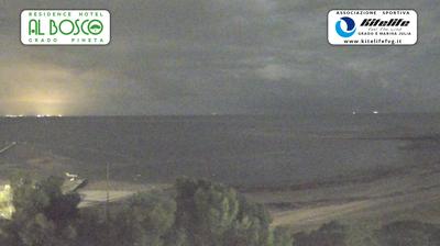 immagine della webcam nei dintorni di Grado Pineta: webcam Grado