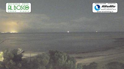 immagine della webcam nei dintorni di Grado Pineta: webcam Grado
