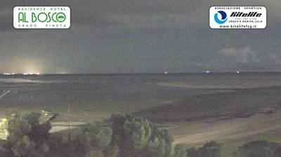 immagine della webcam nei dintorni di Lignano Pineta: webcam Grado