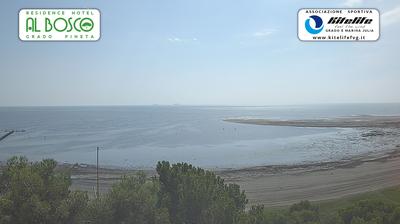 immagine della webcam nei dintorni di Sistiana: webcam Grado Pineta