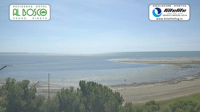 immagine della webcam nei dintorni di Trieste: webcam Grado Pineta
