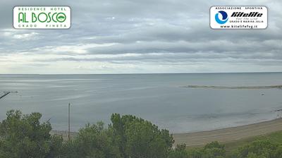 immagine della webcam nei dintorni di Monfalcone: webcam Grado Pineta