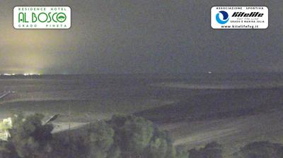 immagine della webcam nei dintorni di Ronchi dei Legionari: webcam Grado Pineta