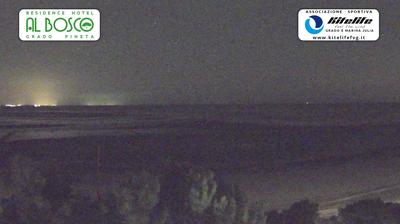 immagine della webcam nei dintorni di Trieste: webcam Grado Pineta
