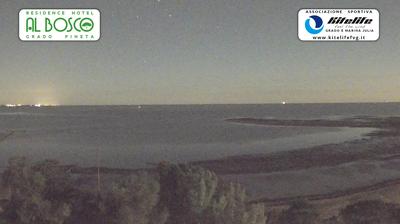 immagine della webcam nei dintorni di Panzano Bagni: webcam Grado Pineta