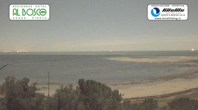 immagine della webcam nei dintorni di Grado: webcam Grado Pineta