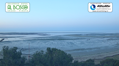 immagine della webcam nei dintorni di San rocco: webcam Grado Pineta