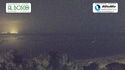 immagine della webcam nei dintorni di Grado Pineta: webcam Grado