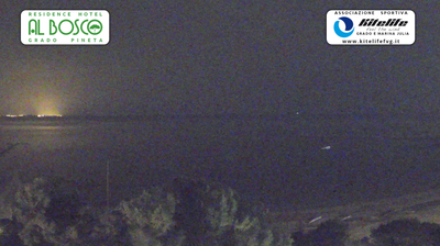 immagine della webcam nei dintorni di Grado Pineta: webcam Grado