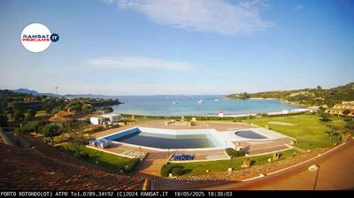 immagine della webcam nei dintorni di Olbia Costa Smeralda: webcam Porto Rotondo