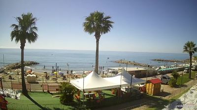 immagine della webcam nei dintorni di Leca: webcam Marina Di Andora