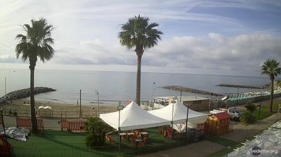 immagine della webcam nei dintorni di Imperia: webcam Marina Di Andora