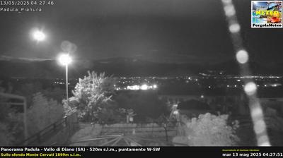 immagine della webcam nei dintorni di Villa d'Agri: webcam Padula