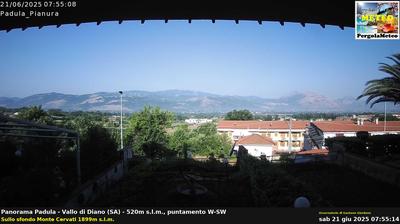 immagine della webcam nei dintorni di Castelsaraceno: webcam Padula