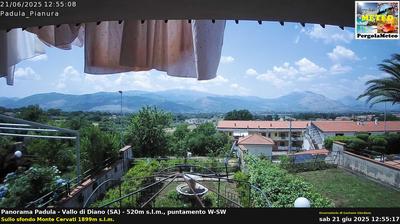 immagine della webcam nei dintorni di Lagonegro: webcam Padula