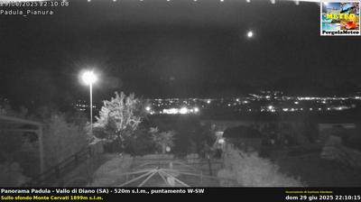 immagine della webcam nei dintorni di Villa d'Agri: webcam Padula