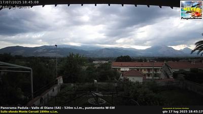 immagine della webcam nei dintorni di Moliterno: webcam Padula