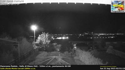 immagine della webcam nei dintorni di Sanza: webcam Padula