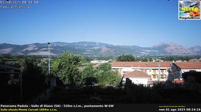 immagine della webcam nei dintorni di Rofrano: webcam Padula