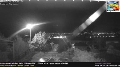 immagine della webcam nei dintorni di Castelsaraceno: webcam Padula