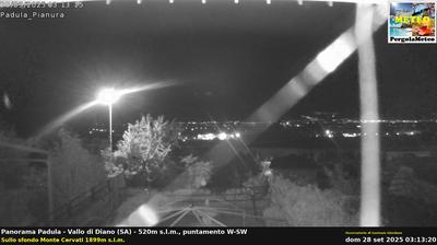 immagine della webcam nei dintorni di Sapri: webcam Padula