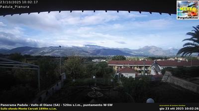 immagine della webcam nei dintorni di Sanza: webcam Padula