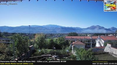 immagine della webcam nei dintorni di Teggiano: webcam Padula
