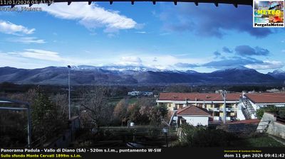 immagine della webcam nei dintorni di Villa d'Agri: webcam Padula